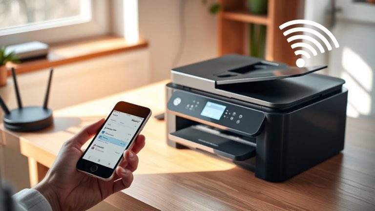 connect printer wirelessly easily