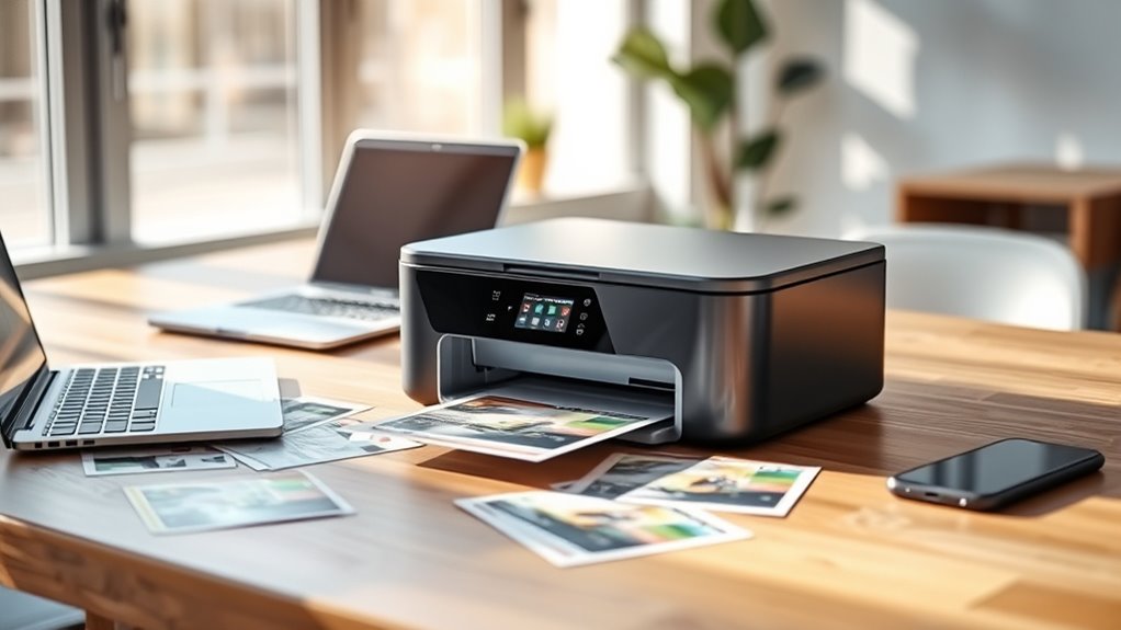 connectivity portability print quality