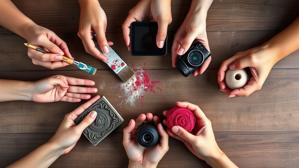 create endless artistic projects