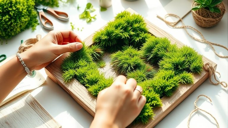 create vibrant living wall