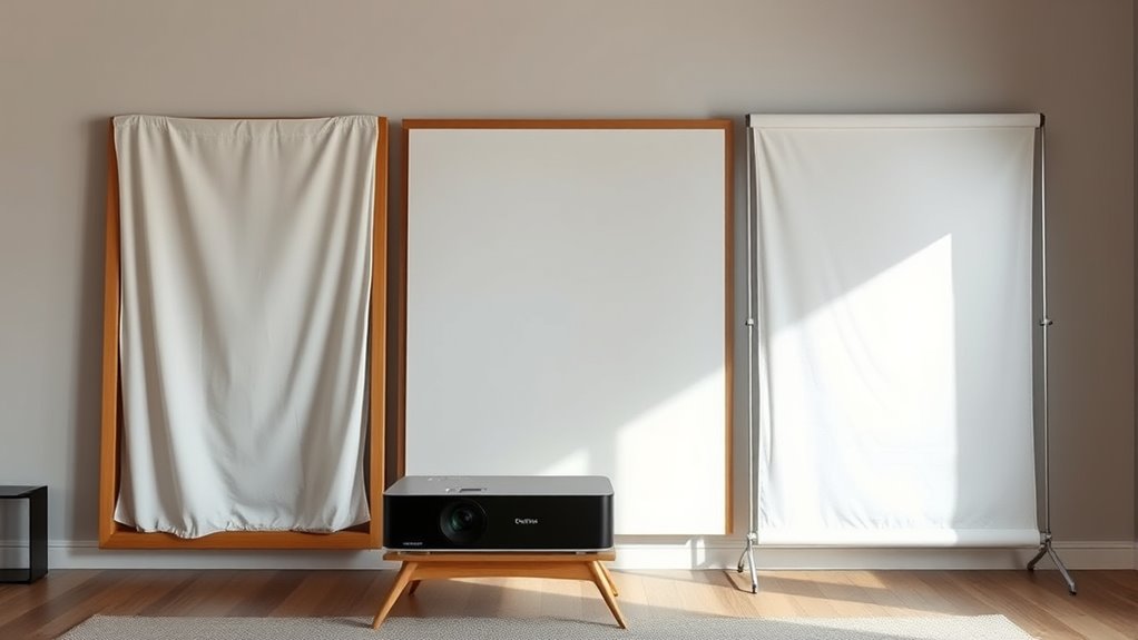 diy projector screen ideas