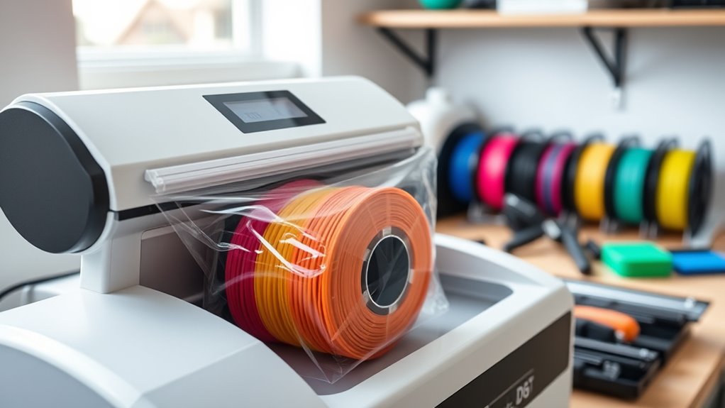 effective moisture proof filament storage