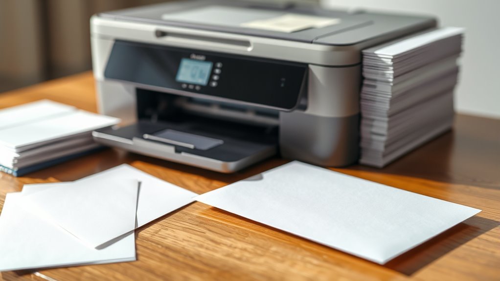 envelope printing considerations
