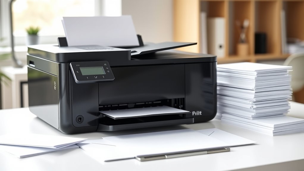 envelope printing considerations