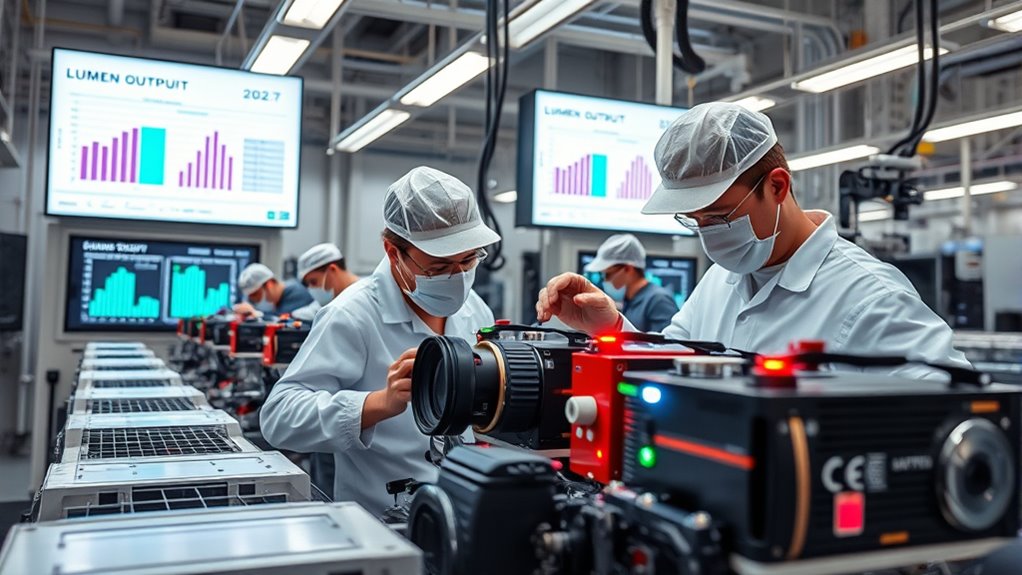 evaluate brightness technology quality