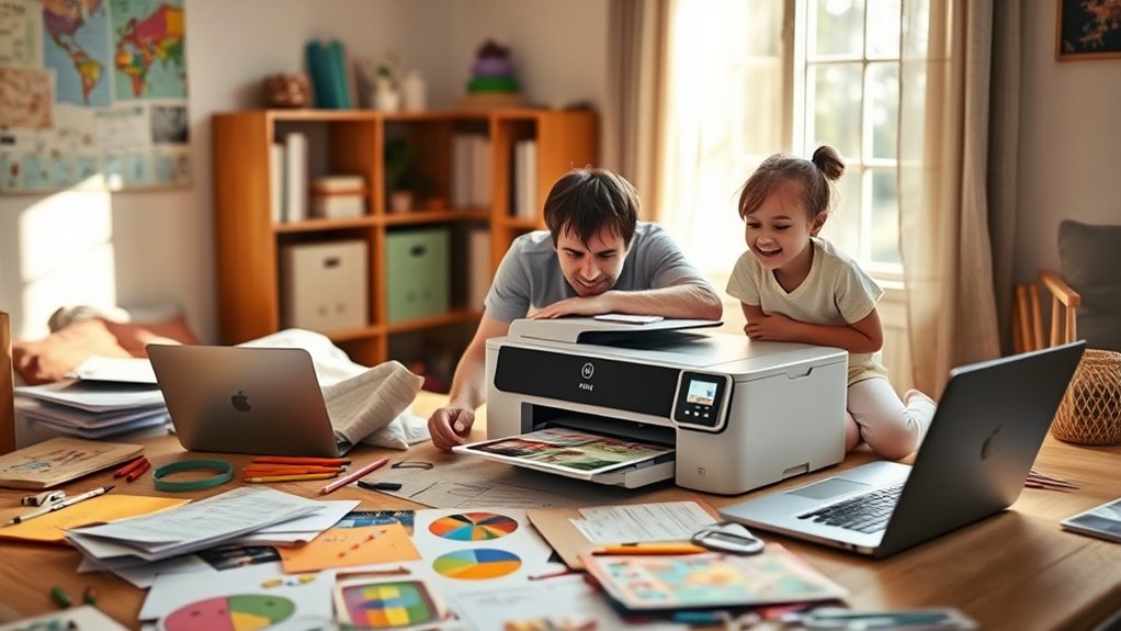 family friendly printer considerations