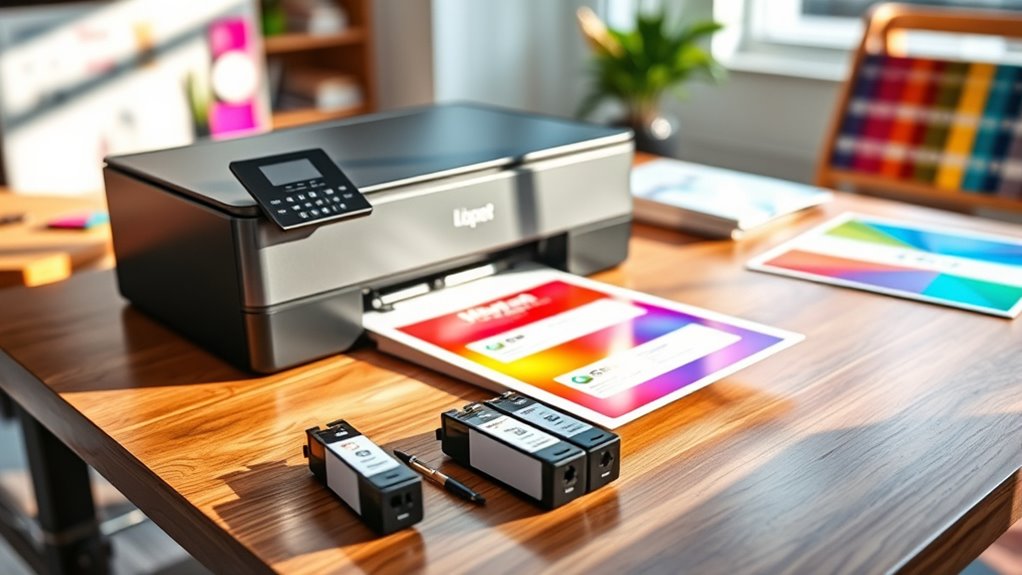 glossy label printing considerations
