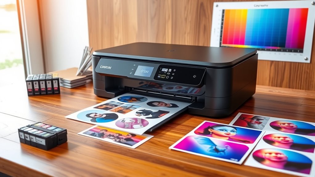 high quality glossy sticker printer