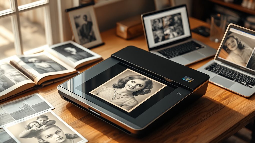high resolution scanning features