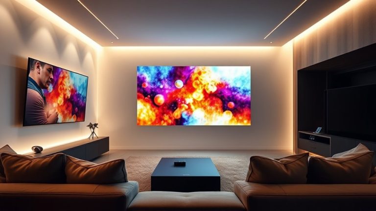 home theater projectors vs oled