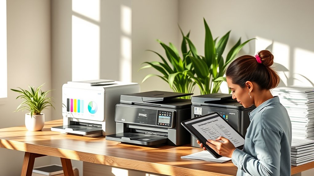 ink efficiency and costs