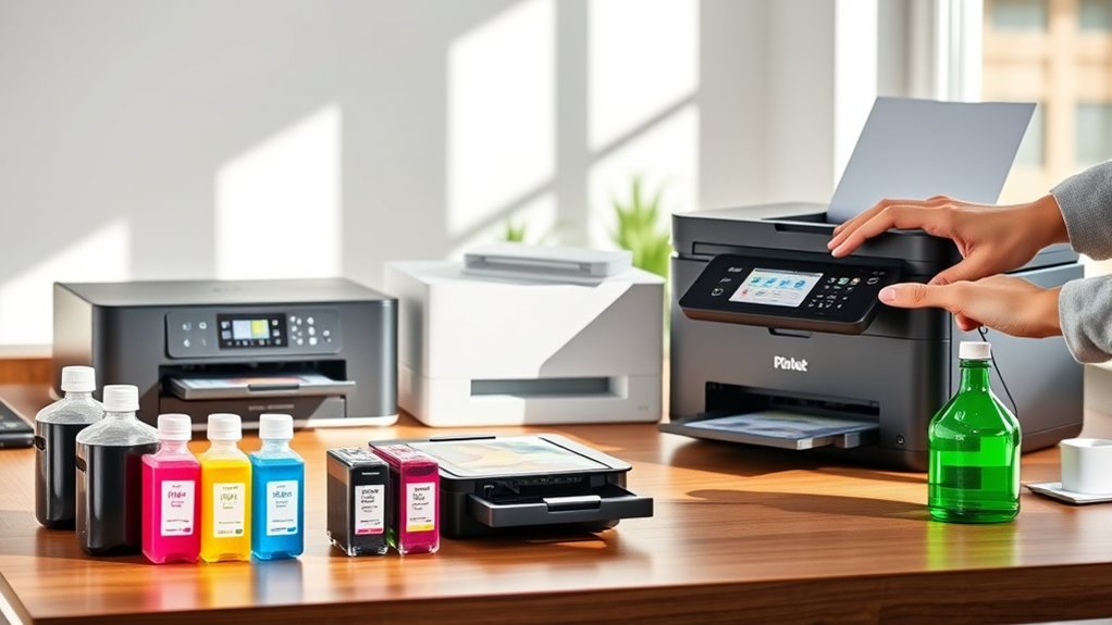 ink efficiency and ease
