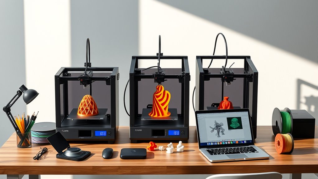 key budget 3d printer features