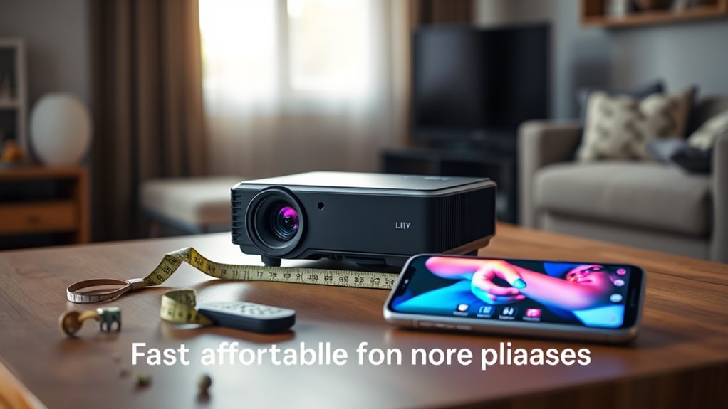 key factors for projector selection