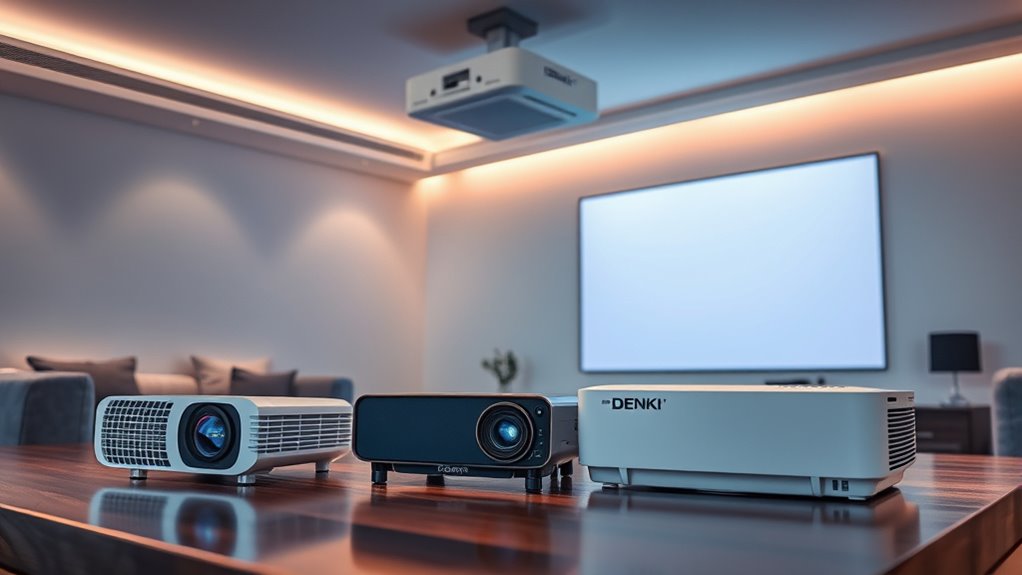 key factors for projector selection