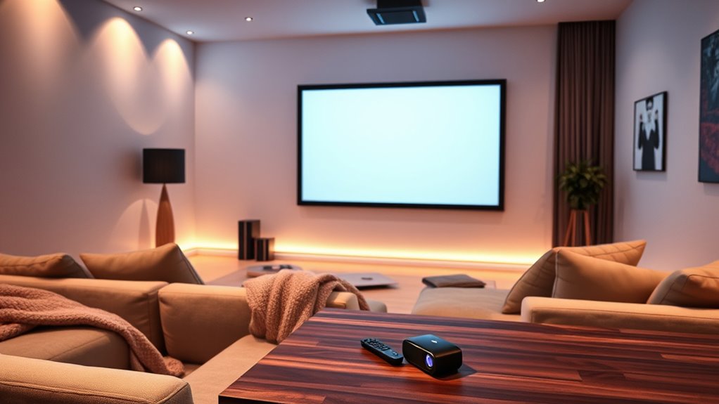 key features for affordable projectors