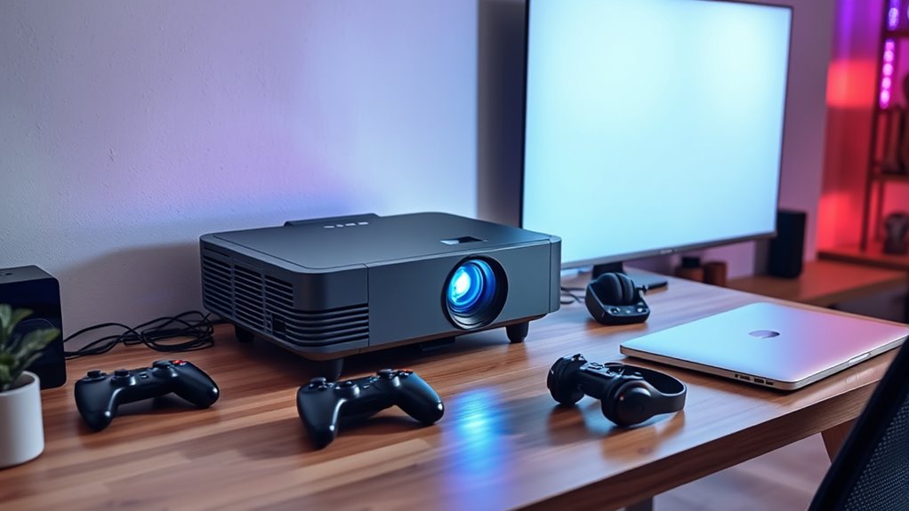 key features for gaming projectors