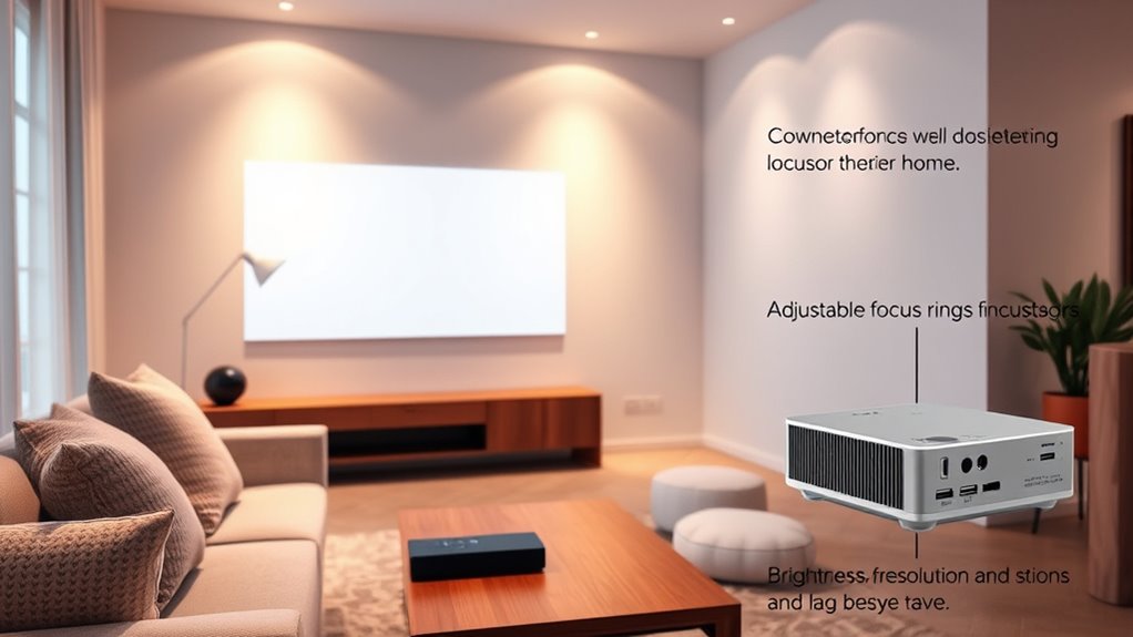 key features for home projectors