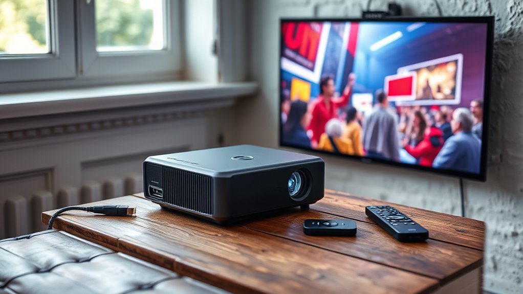 key features for portable projectors