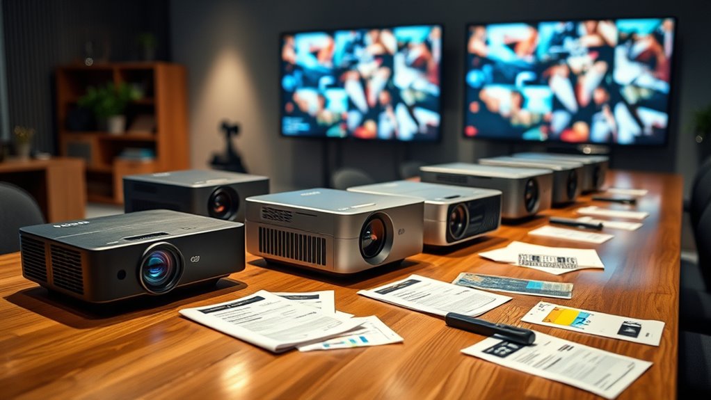 key features for projector choice