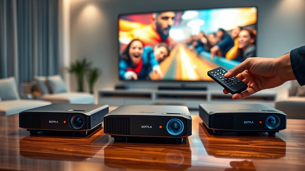 key features for projector sales