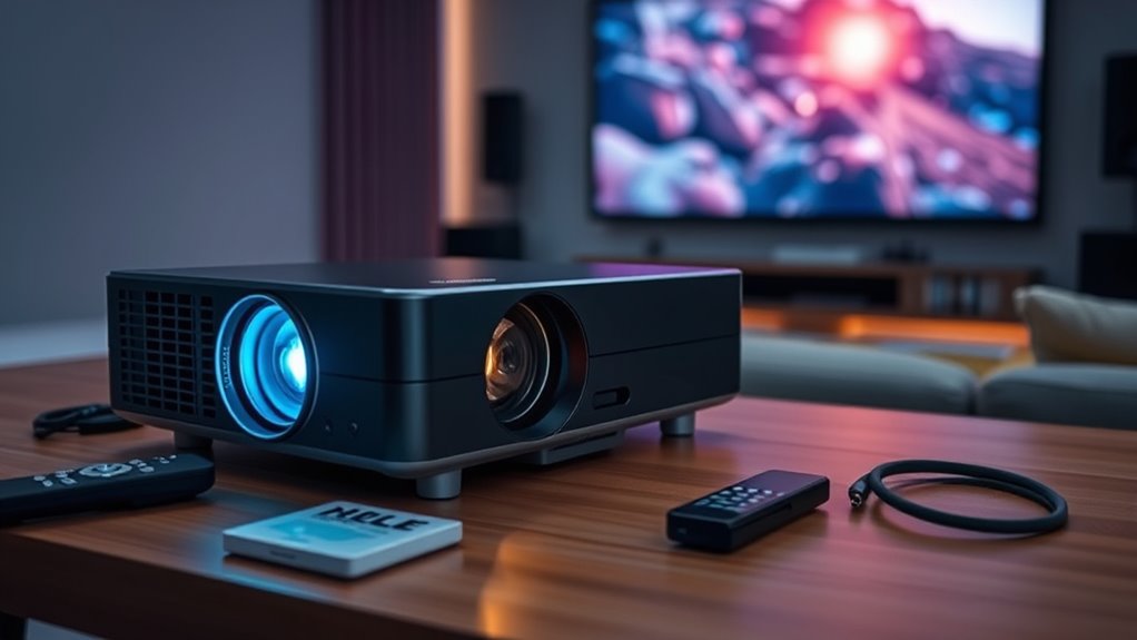 key features for projector selection