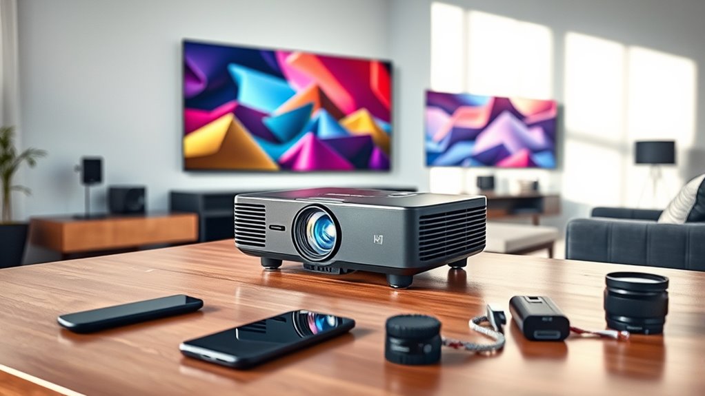 key features for projector selection