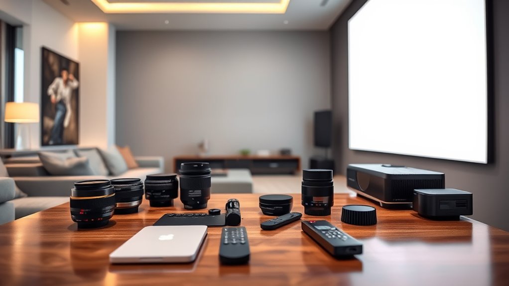 key features for projector selection