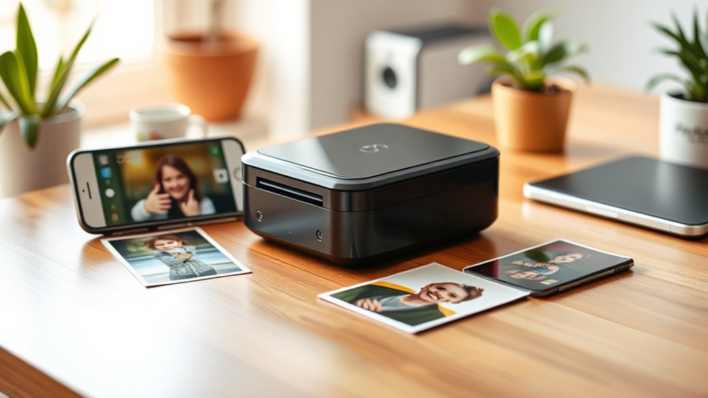 key portable print features