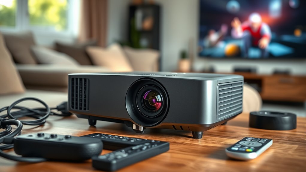 key portable projector features