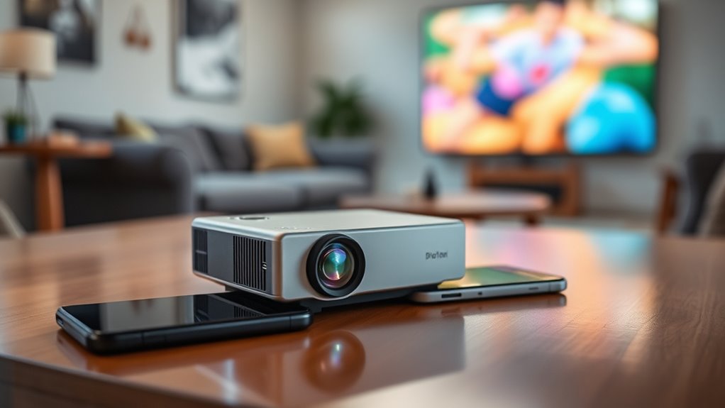 key portable projector features