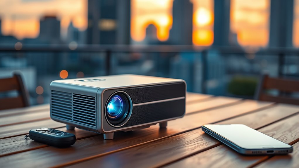 key portable projector features