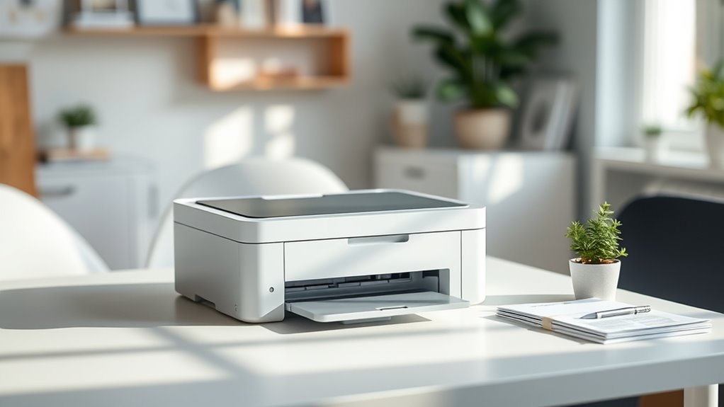 key slimline printer features