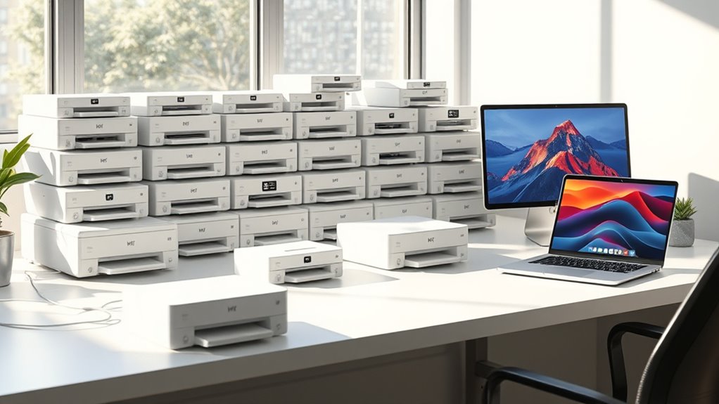 mac compatible wireless printer features