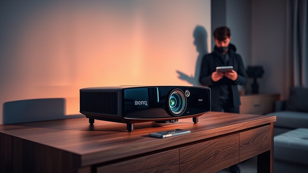 optimal benq projector settings