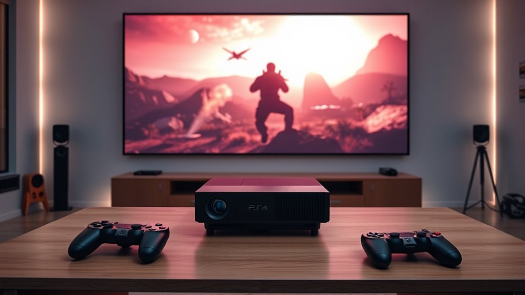 optimal gaming projector features