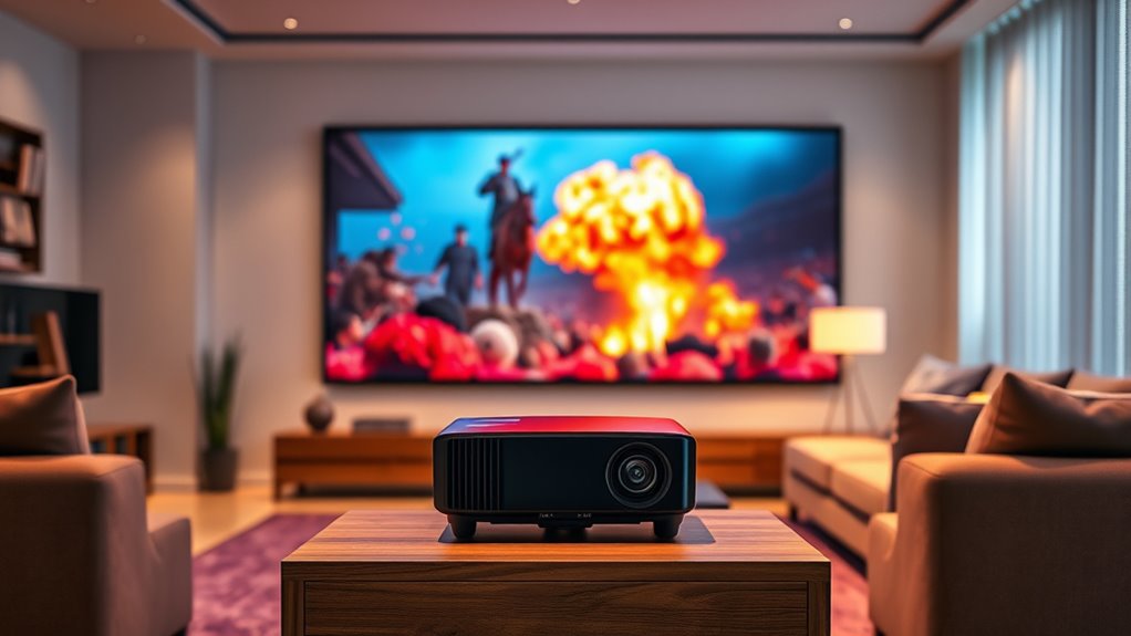 optimal home theater projection