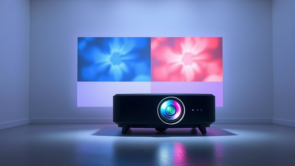 optimal projector display settings