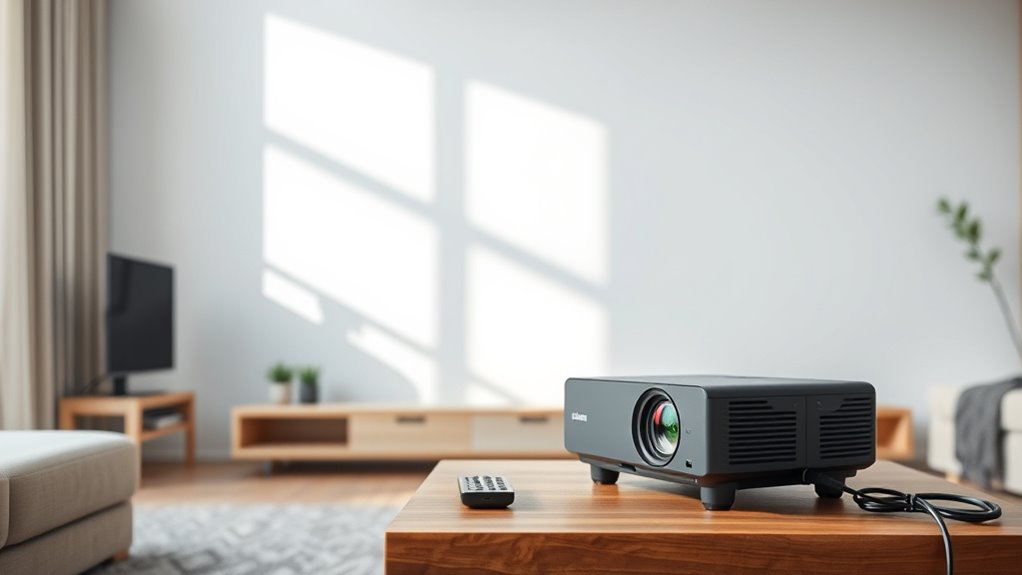 optimal projector selection criteria