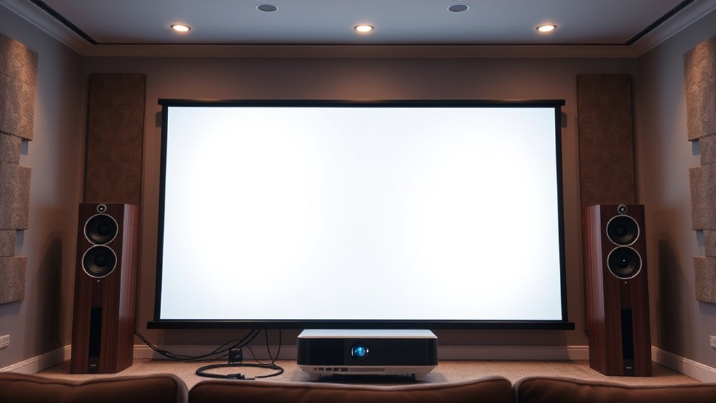 optimal projector speaker selection