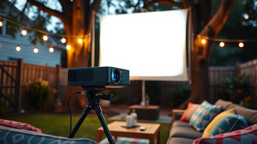 outdoor projector buying tips