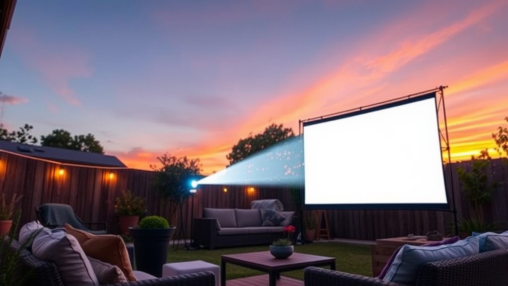 outdoor projector must haves