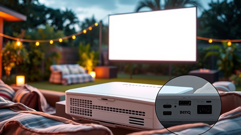 outdoor projector selection tips