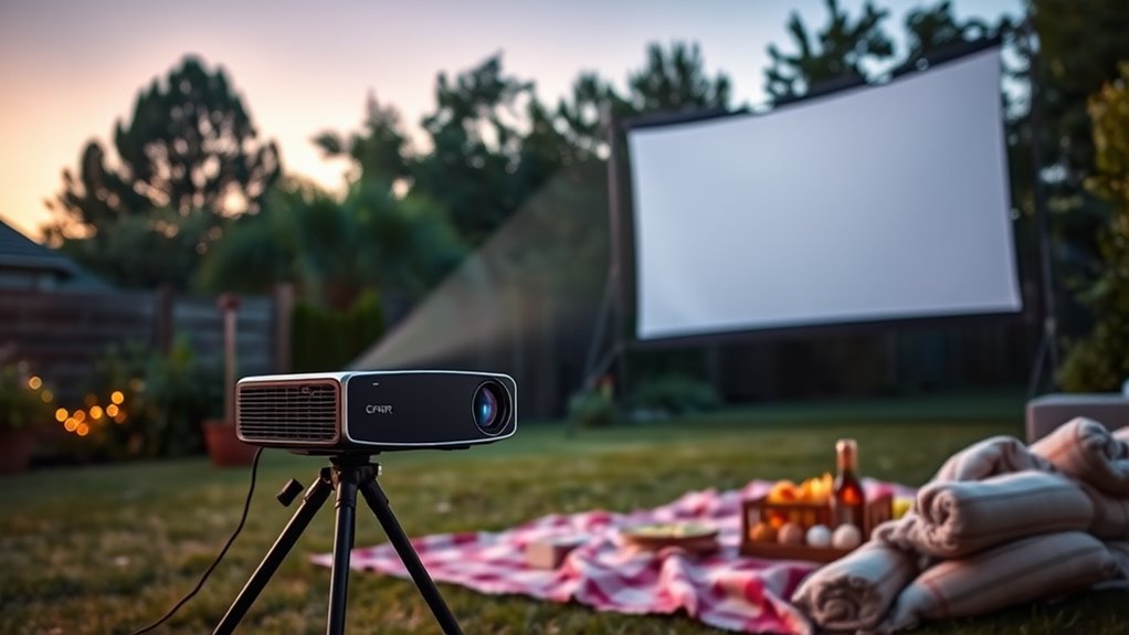 outdoor projector selection tips