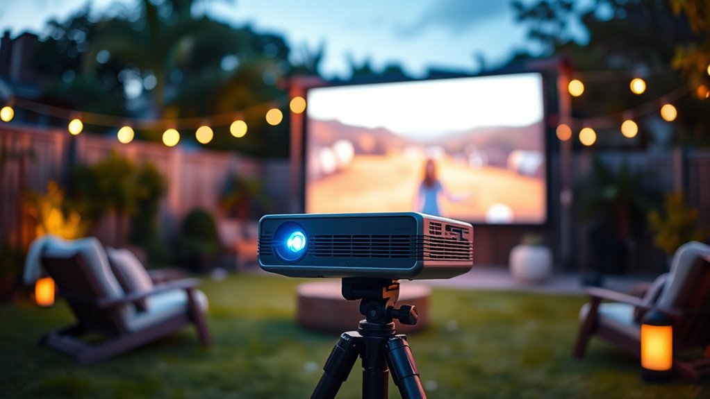 outdoor projector selection tips