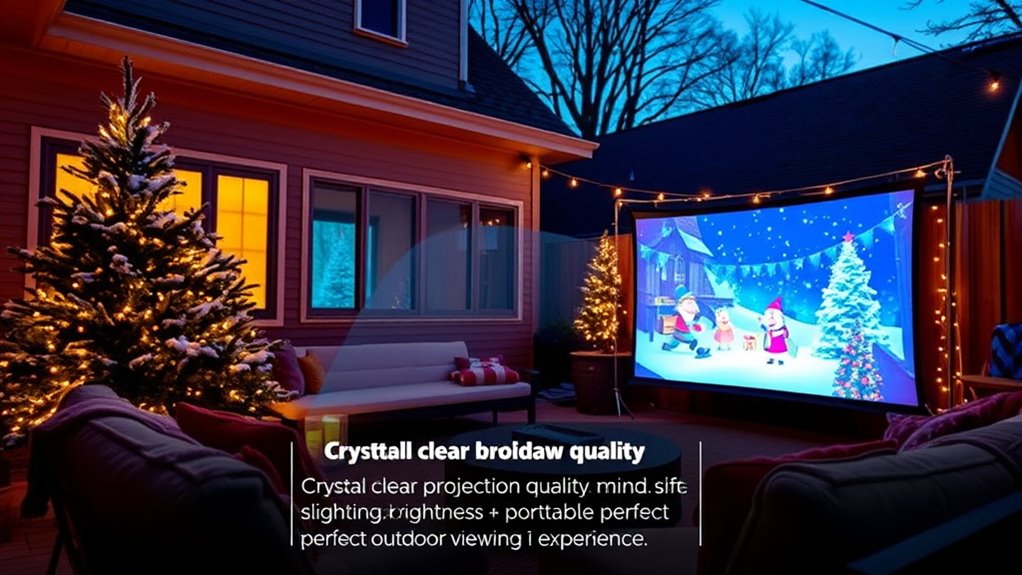 outdoor projector selection tips