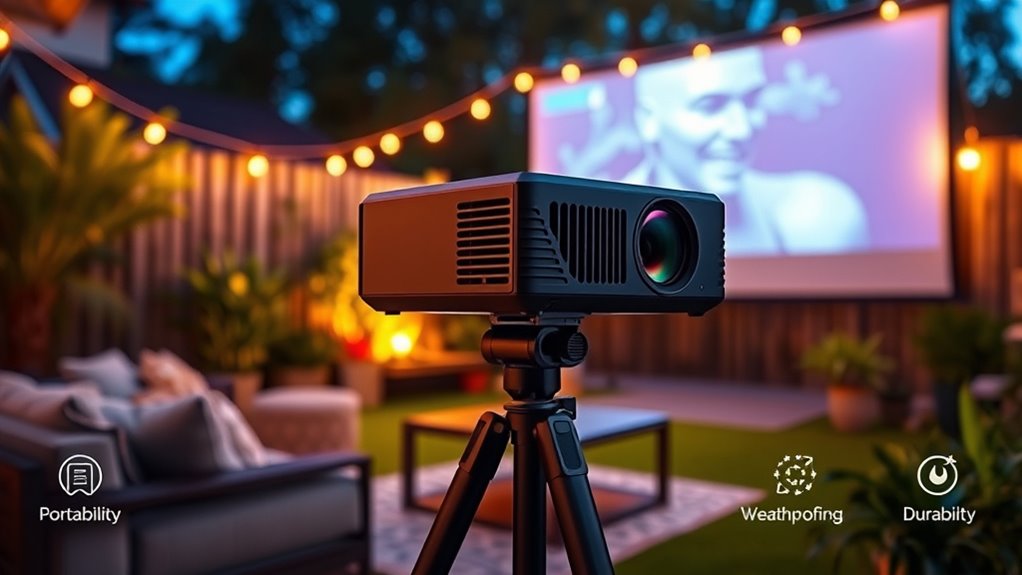 outdoor projector selection tips