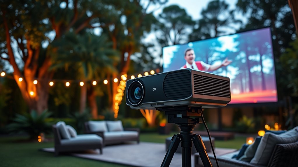 outdoor projector selection tips