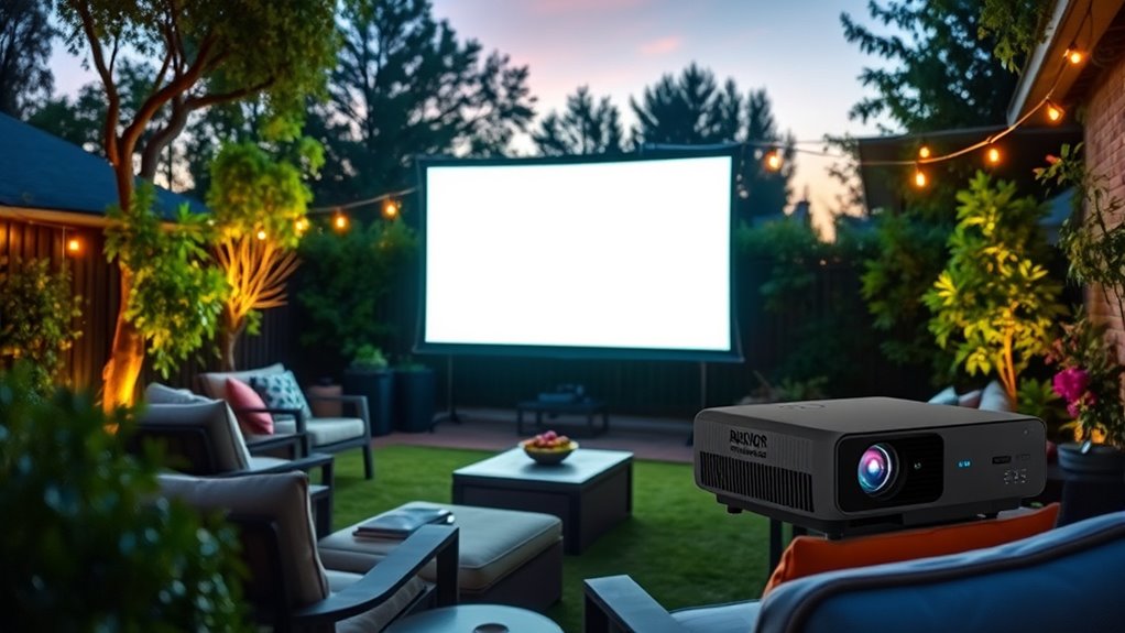 outdoor projector selection tips
