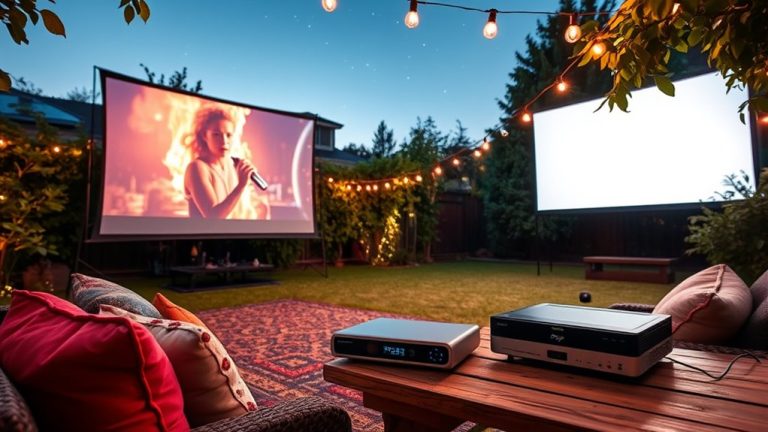 outdoor projector with dvd